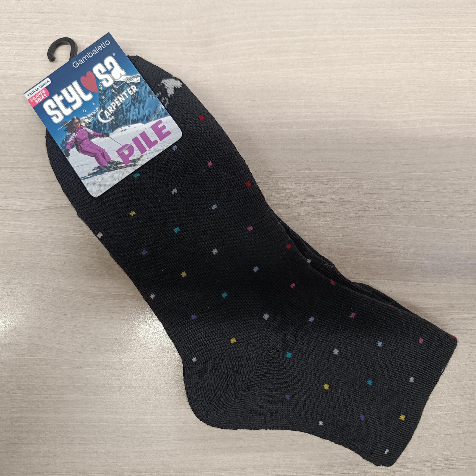 CALZINO CORTO DONNA W061 FUN Tellini S.r.l. Ingrosso Abbigliamento