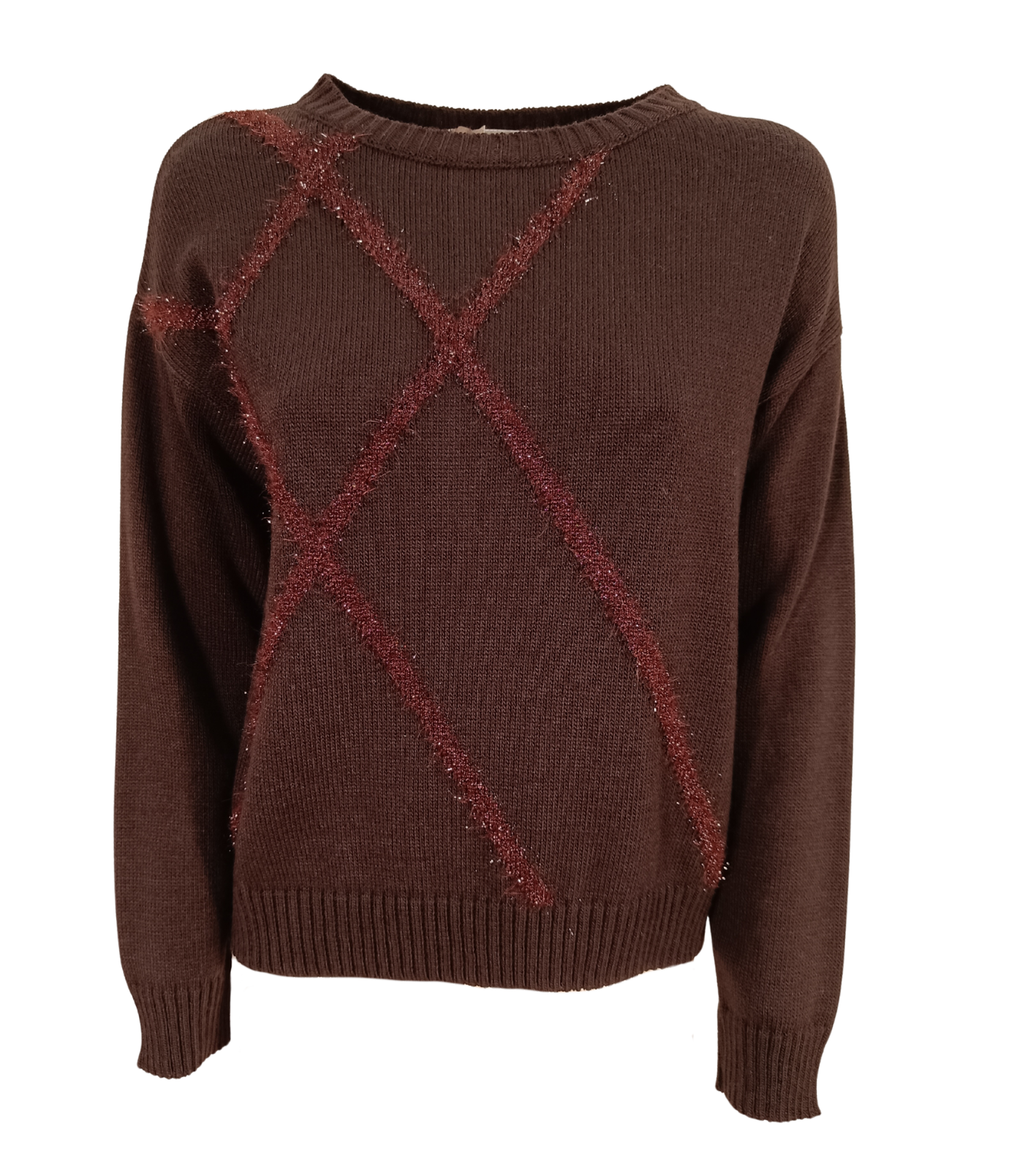 MAGLIA DONNA M/L A67549/ED Tellini S.r.l. Ingrosso Abbigliamento