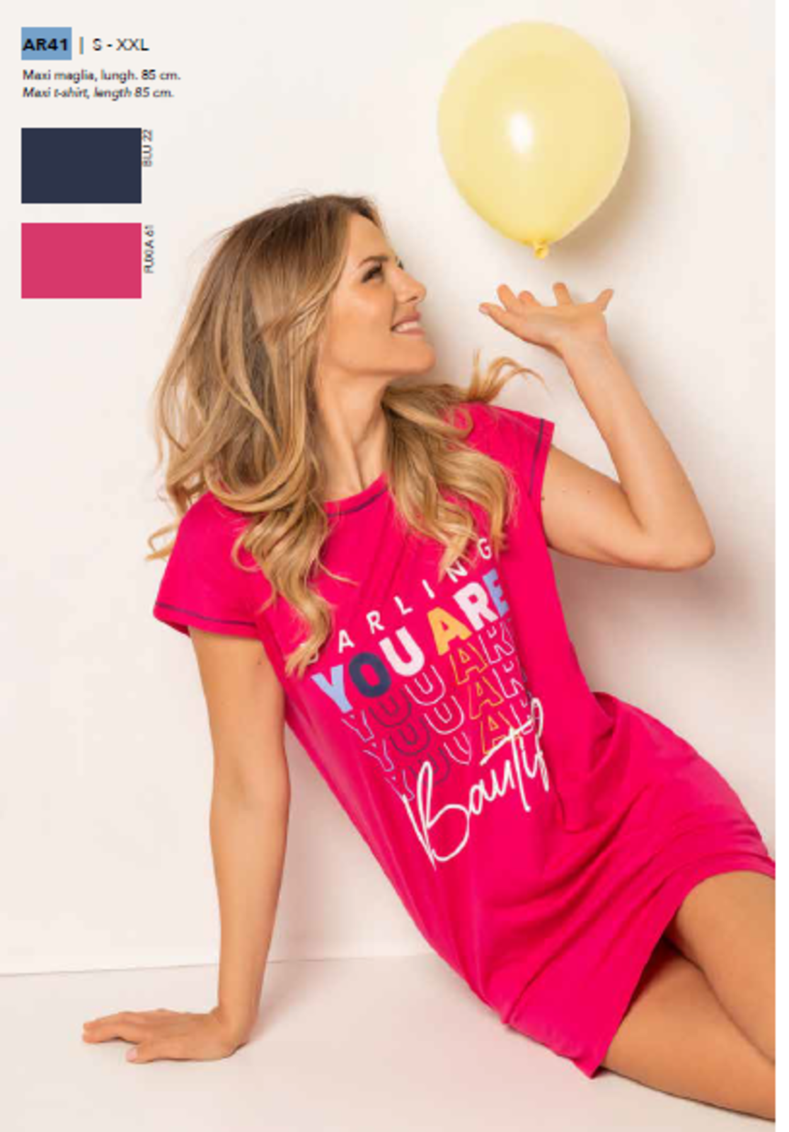 MAXI MAGLIA DONNA AR41 Tellini S.R.L. Velkoobchodní oblečení