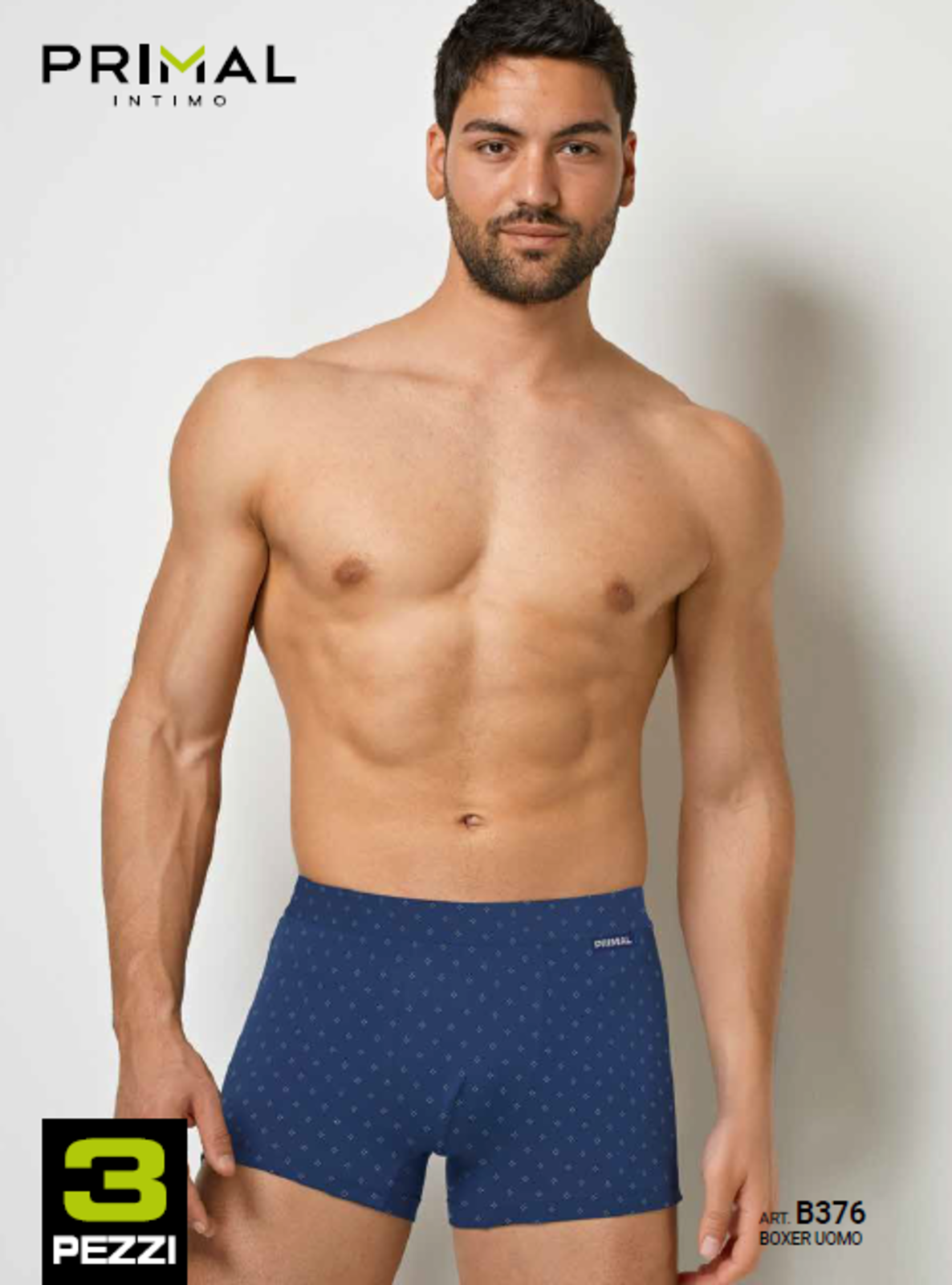 TRIS BOXER UOMO B376 Tellini S.R.L. Χονδρική ενδυμασία