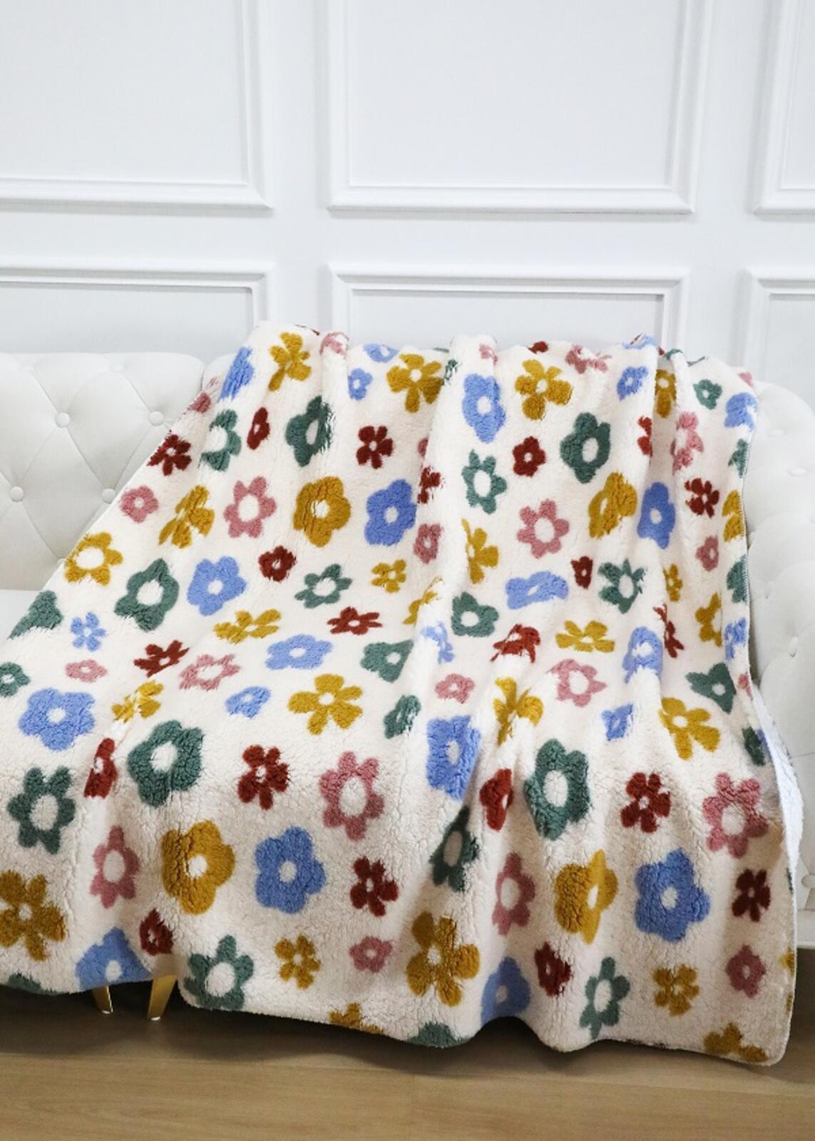 COPERTA 2P BLUMEN 210X240 Tellini S.r.l. Ingrosso Abbigliamento