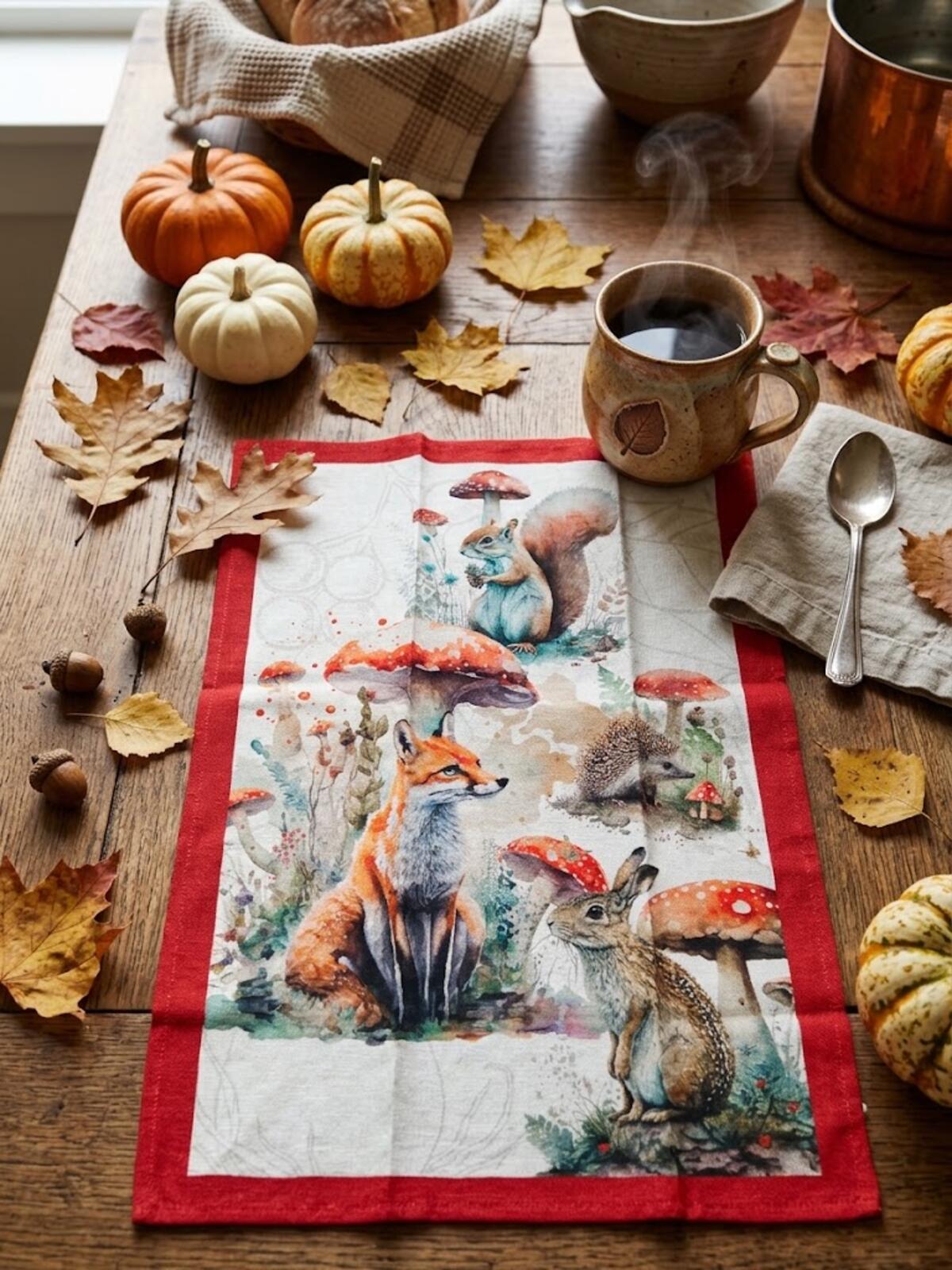 SET STROFINACCIO 2PZ FOX 50X70 Tellini S.r.l. Ingrosso Abbigliamento