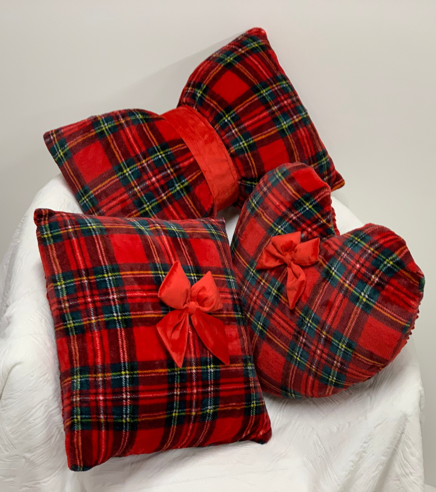 CUSCINO SAGOMATO TARTAN Tellini S.r.l. Ingrosso Abbigliamento