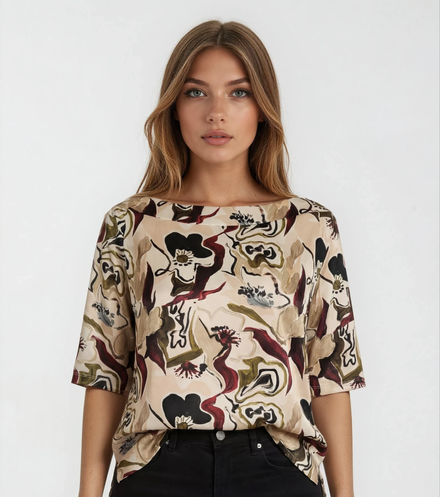 CAMICIA DONNA 3/4M D16 Tellini S.r.l. Ingrosso Abbigliamento