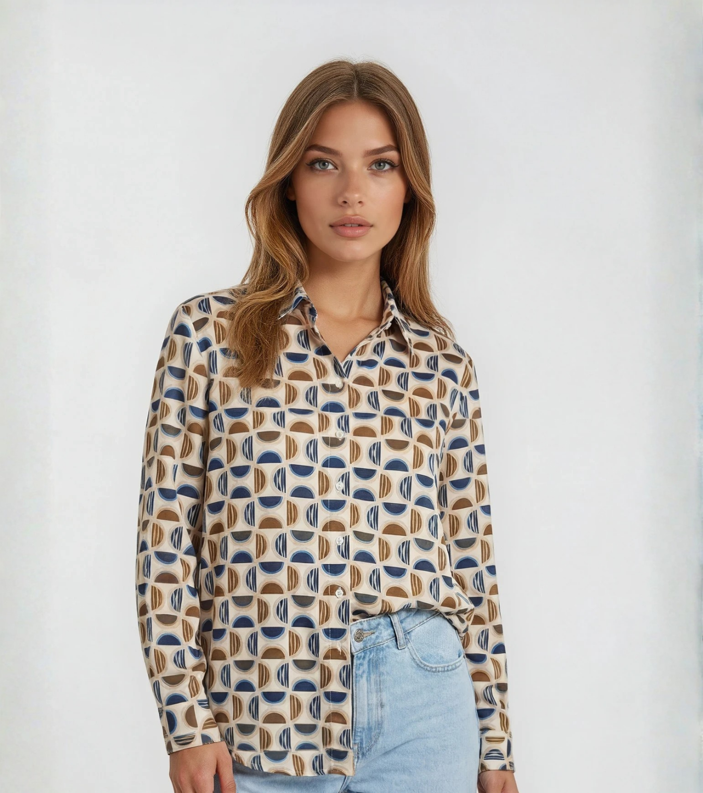 CAMICIA DONNA M/L D19 Tellini S.r.l. Ingrosso Abbigliamento