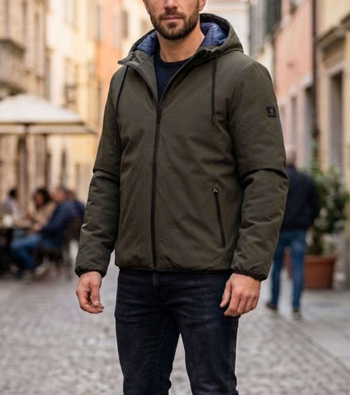 Herren-Duke-Jacke Tellini S.R.L. Großhandelskleidung