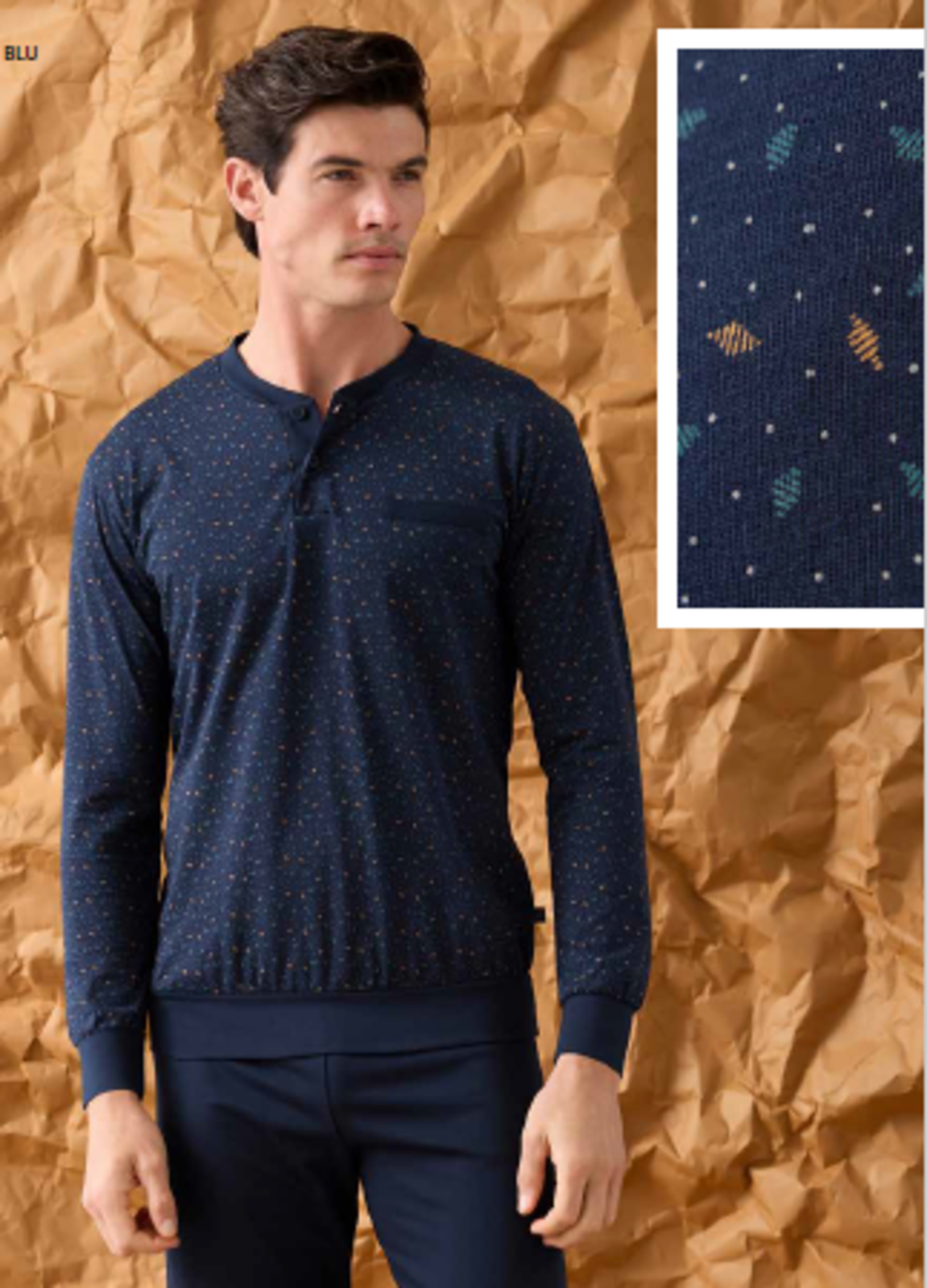 PIGIAMA UOMO M/L EP1258 Tellini S.R.L. Veleprodajna odjeća