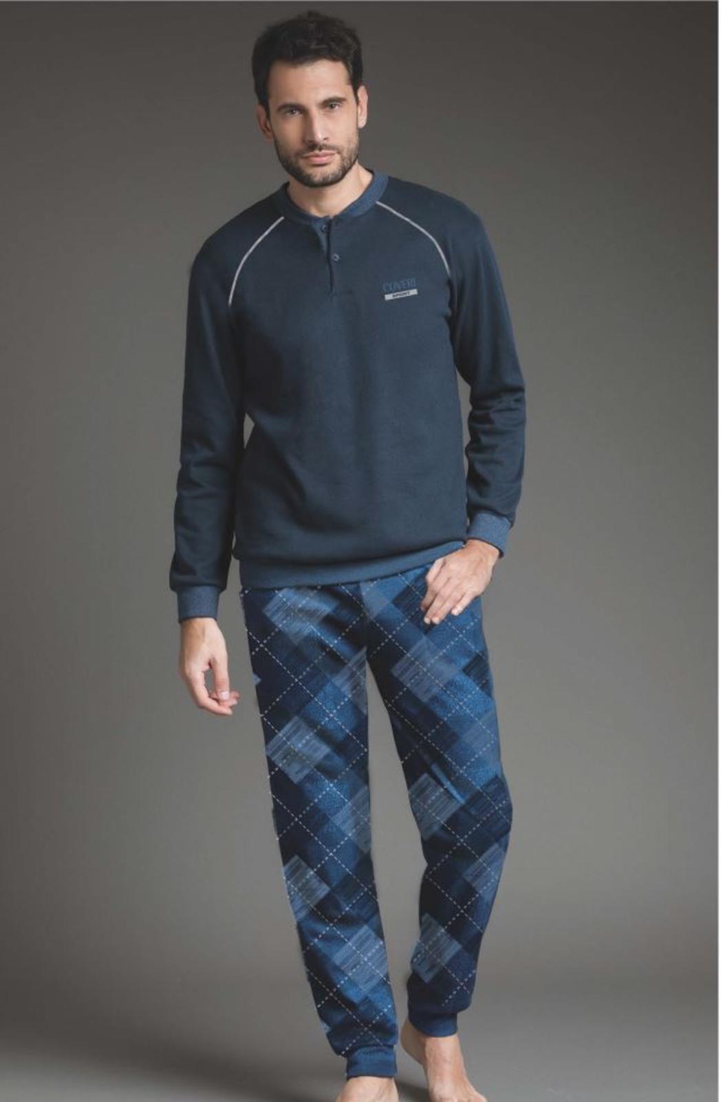 PIGIAMA UOMO M/L EP2094 Tellini S.r.l. Ingrosso Abbigliamento