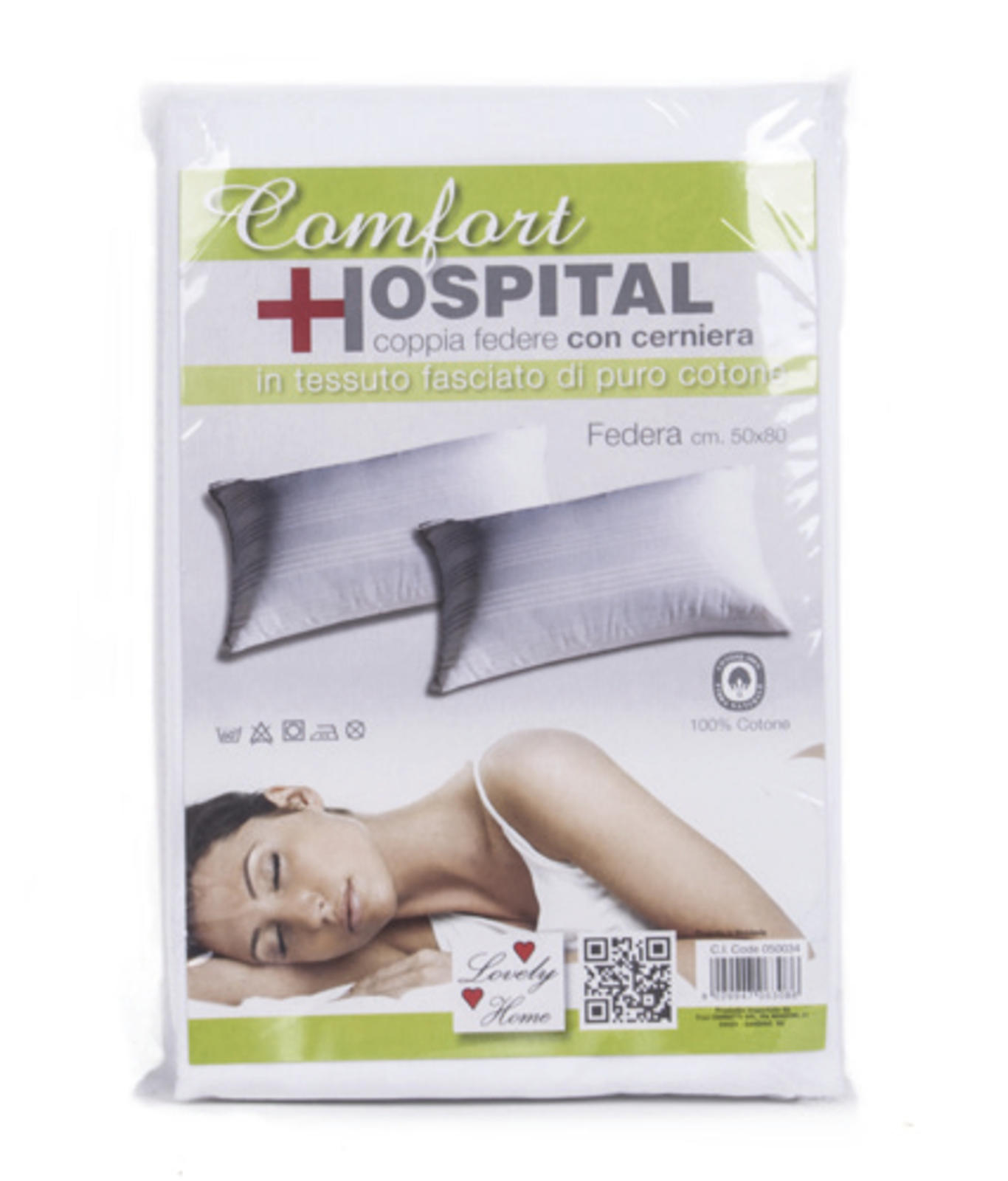 COPPIA FEDERA FASCIATA HOSPITAL C/ZIP 050034 Tellini S.r.l. Ingrosso Abbigliamento