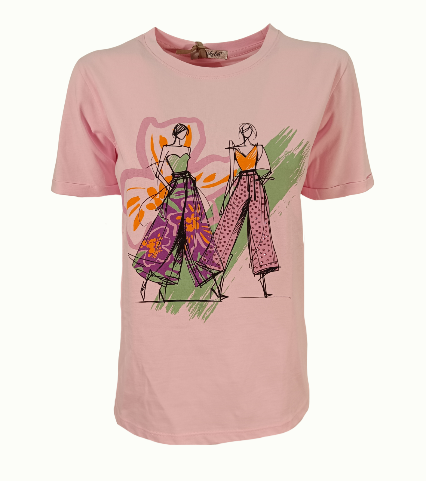 TSHIRT DONNA M/M GG1577 Tellini S.R.L. Χονδρική ενδυμασία