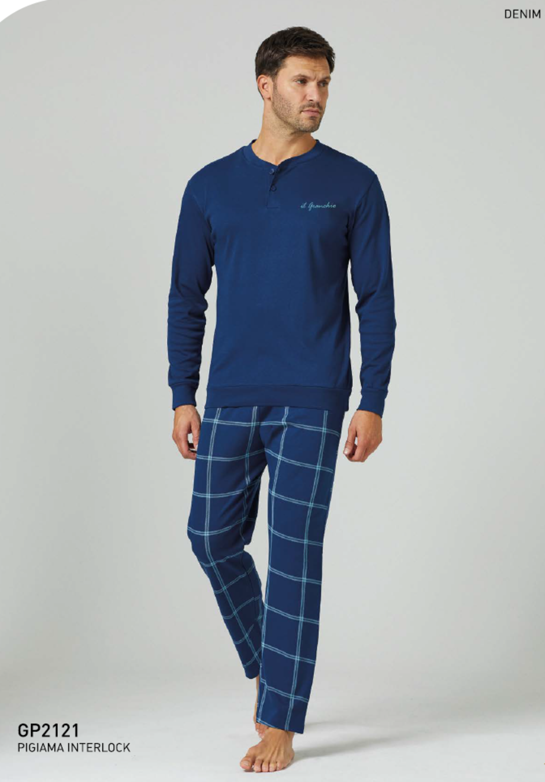 PIGIAMA UOMO M/L GP2121 Tellini S.R.L. Velkoobchodní oblečení