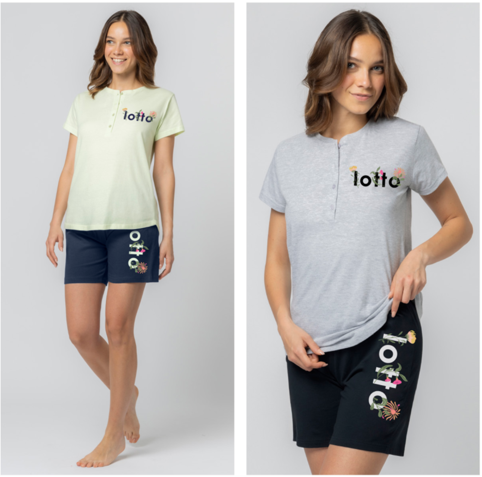 PIGIAMA DONNA M/M LP5241 Tellini S.r.l. Ingrosso Abbigliamento