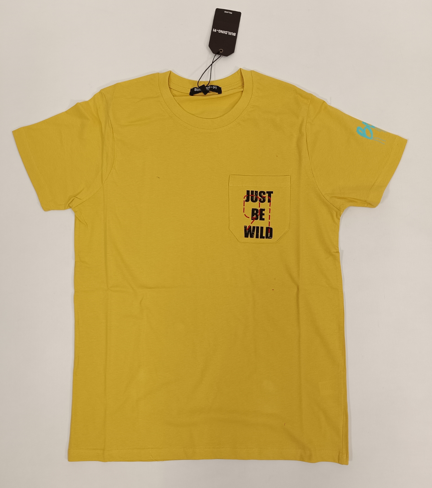 4sold - T-Shirt Uomo Black Wolf - Cotone - Taglia Small - 2