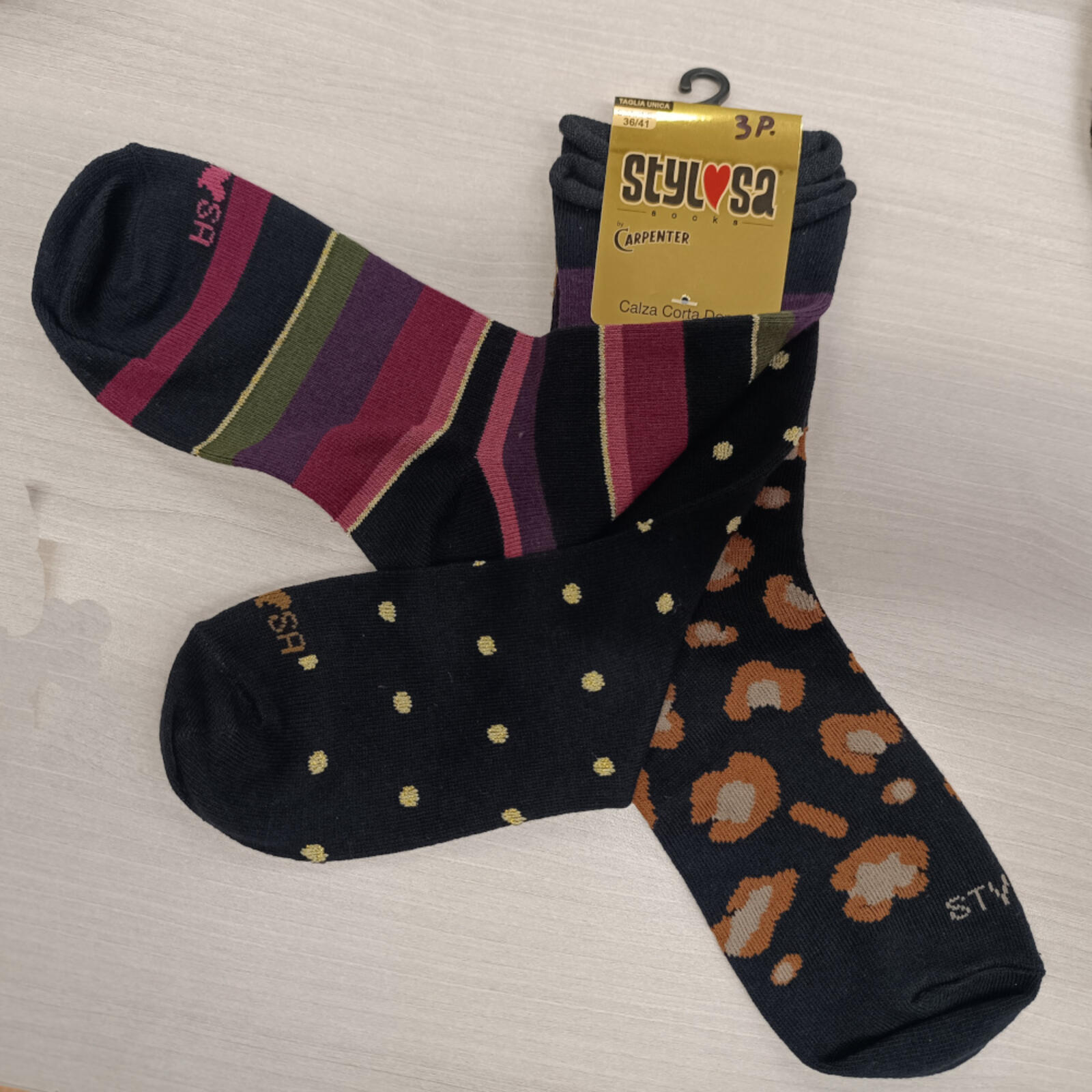 TRIS CALZINO CORTO DONNA N304 Tellini S.R.L. Großhandelskleidung