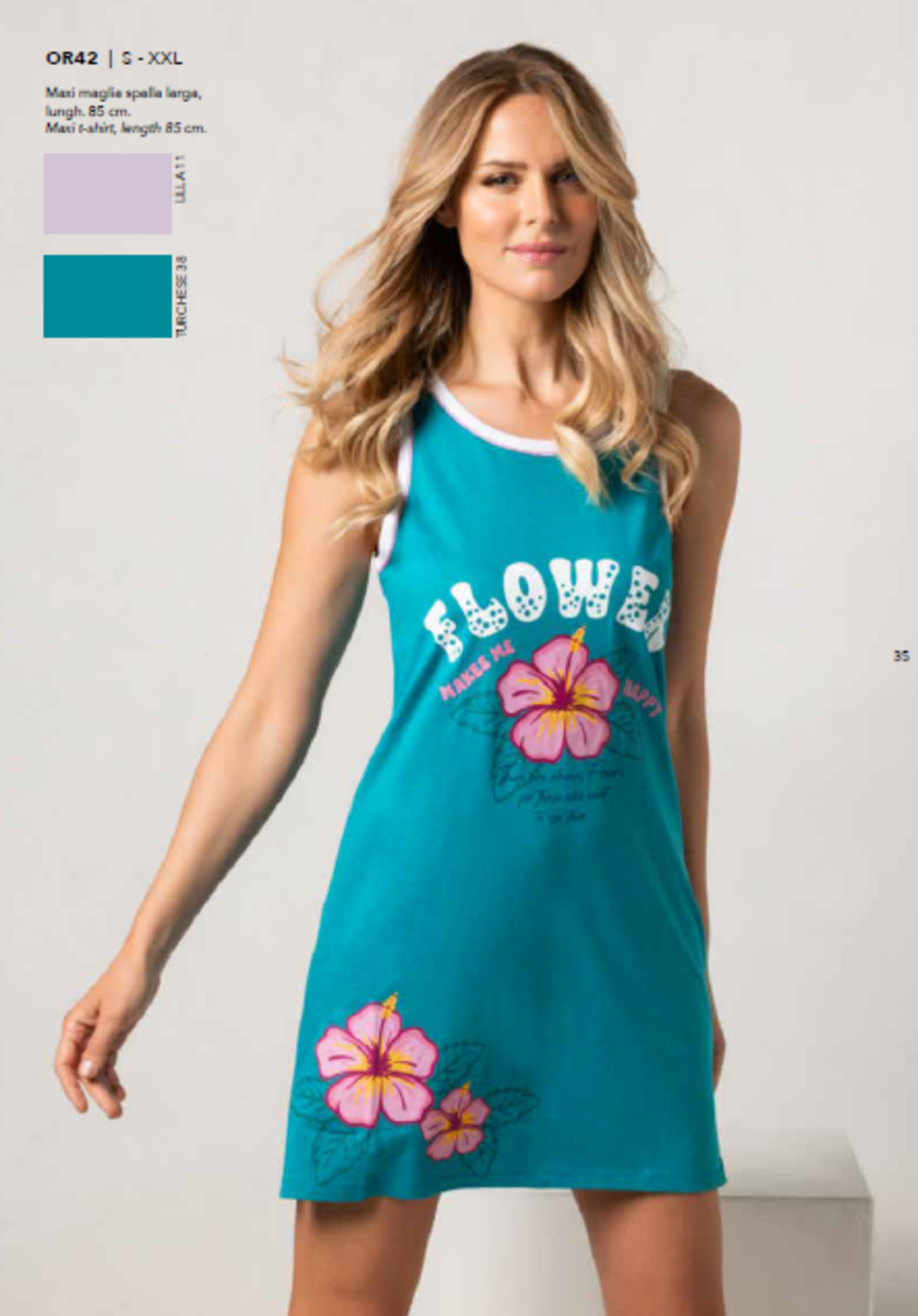 MAXI TSHIRT DONNA S/S OR42 Tellini S.R.L. Velkoobchodní oblečení