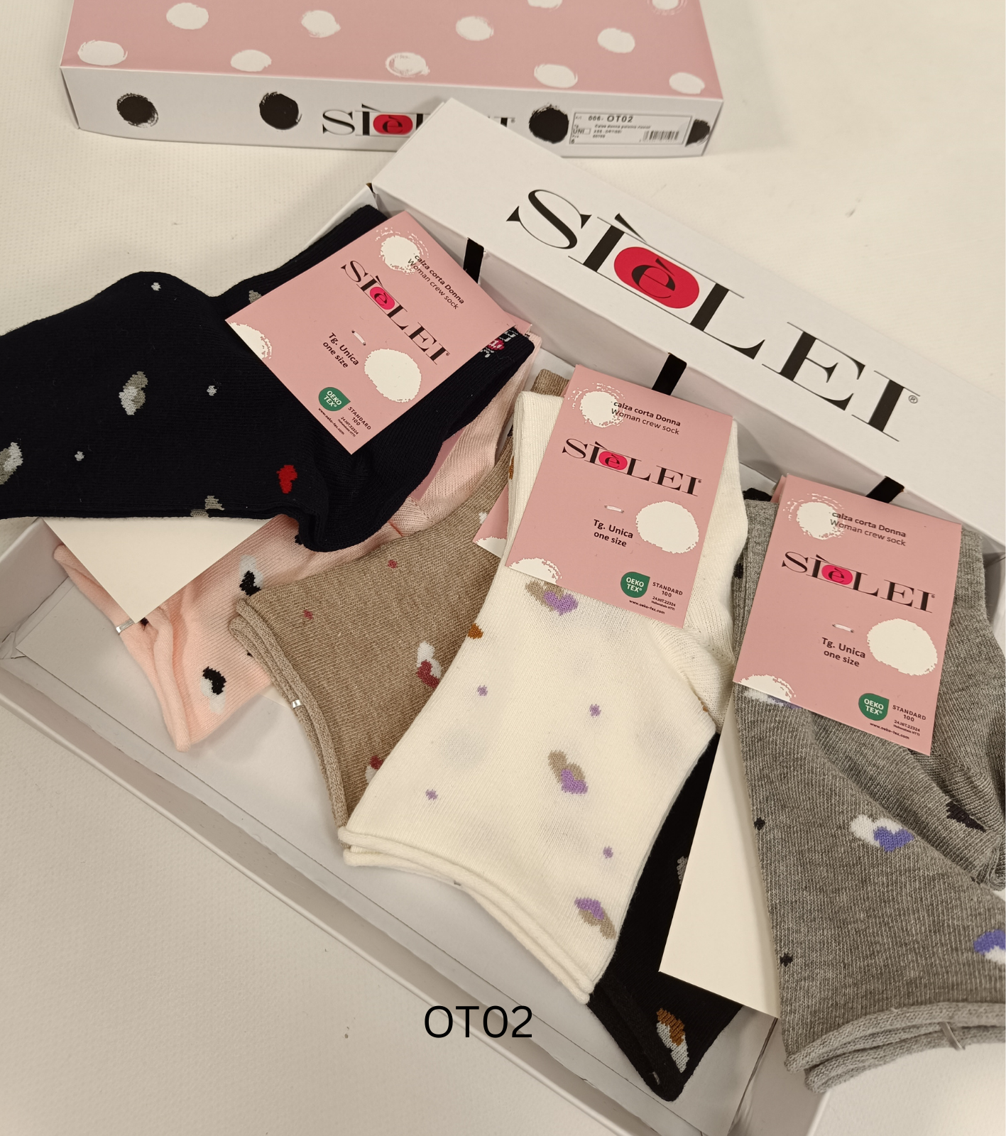 KURZE DAMENSOCKEN OT02 Tellini S.R.L. Großhandelskleidung