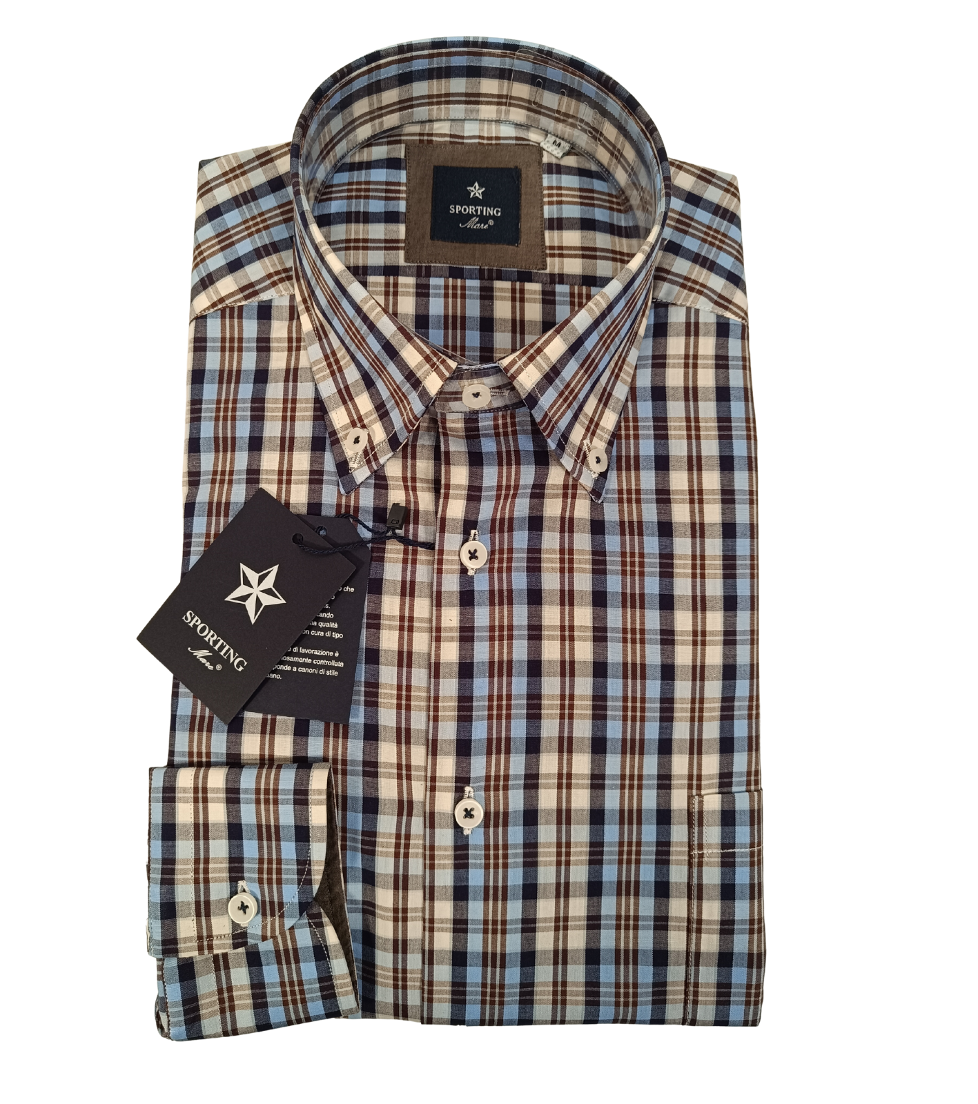 CAMICIA UOMO M/L PESARO284E Tellini S.R.L. Velkoobchodní oblečení