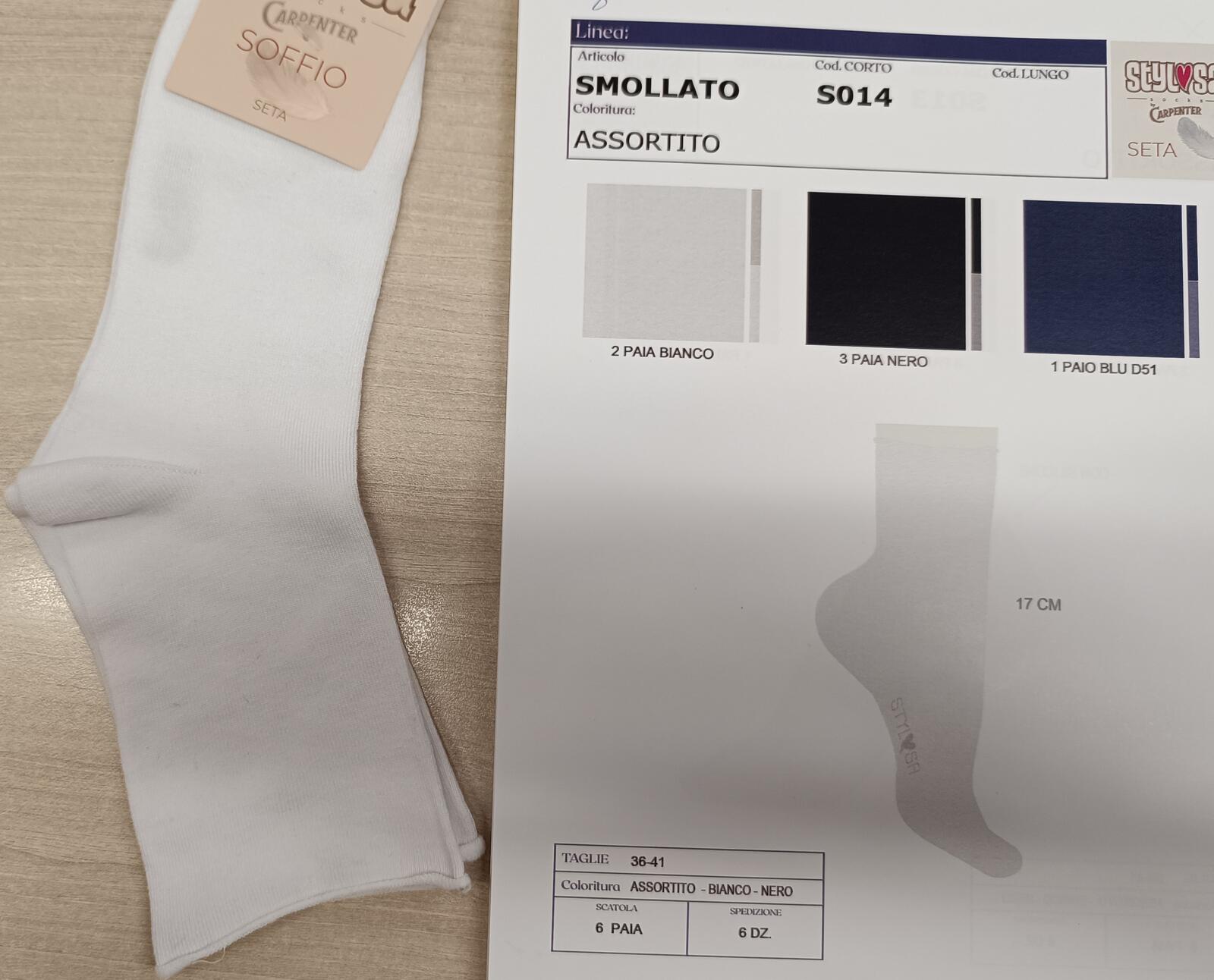 CALZINO CORTO DONNA S014 Tellini S.R.L. Großhandelskleidung