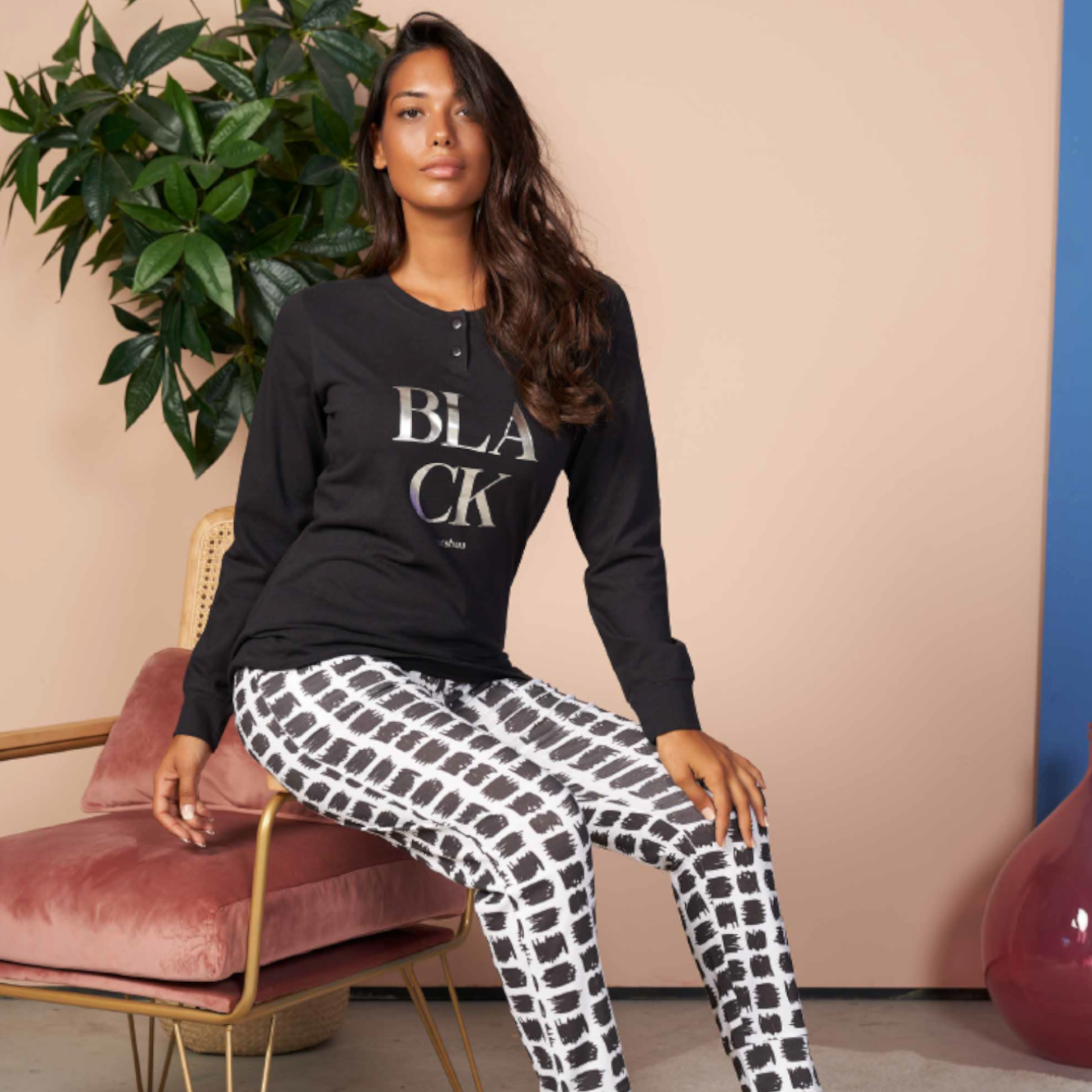 PIGIAMA DONNA M/L SUITE Tellini S.r.l. Ingrosso Abbigliamento