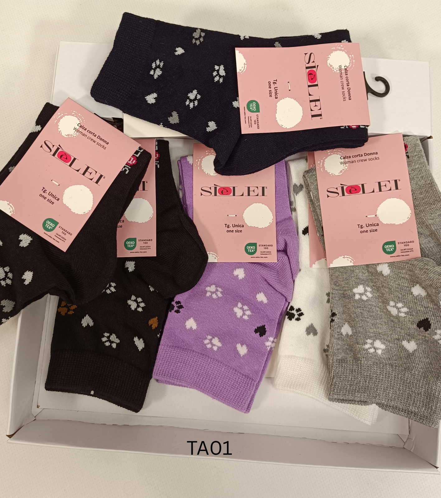 KURZE DAMENSOCKEN TA01 Tellini S.R.L. Großhandelskleidung