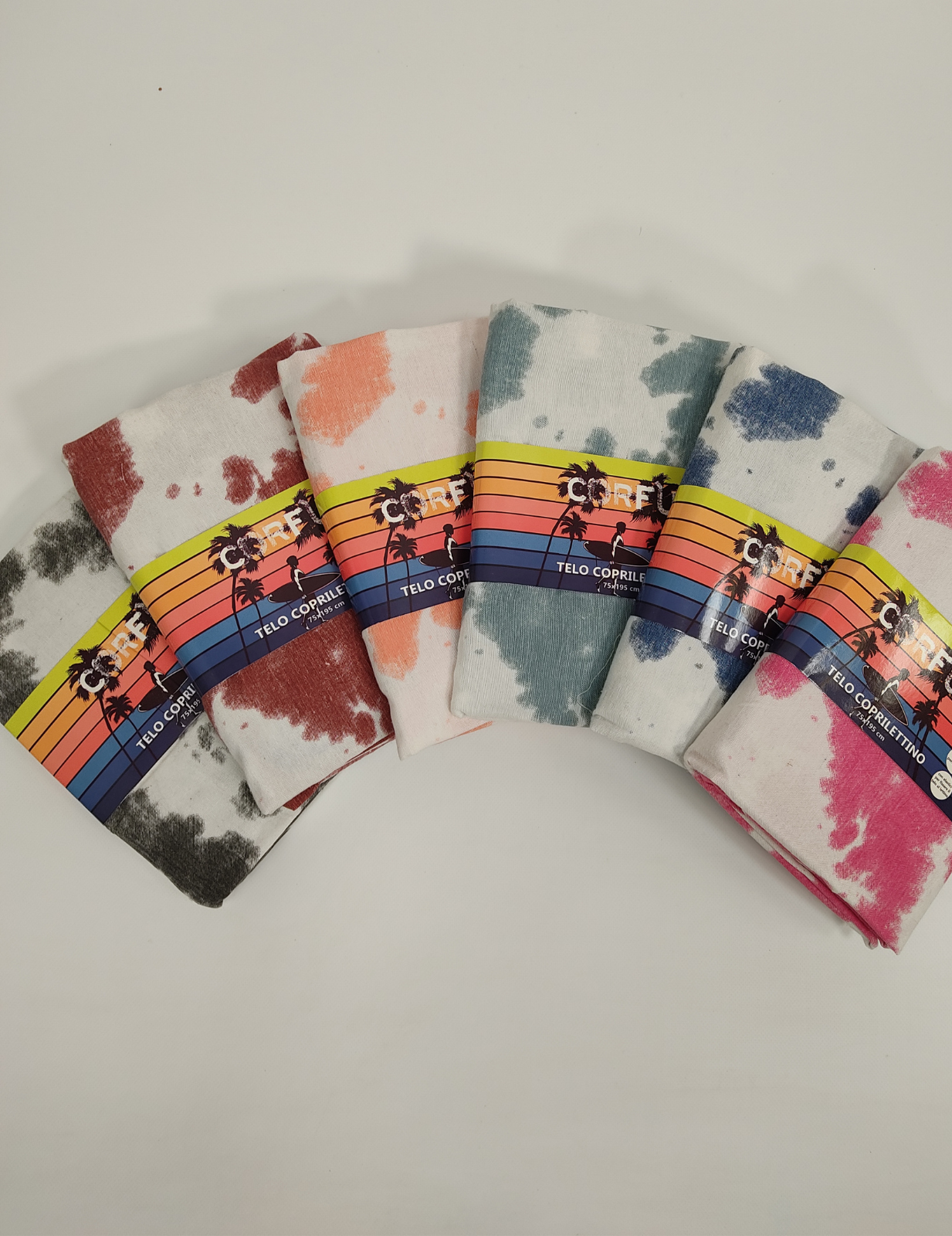 FOUTA KORFU STRANDTUCH 75X195 Tellini S.R.L. Großhandelskleidung
