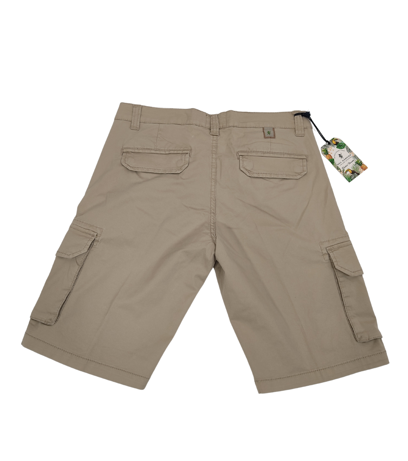 BERMUDA UOMO TAGLIE Forti TAGLIA 62 64 66 Pantalone Corto Tasconi Beige OVERSIZE EUR 39,90 - IT - Foto 9