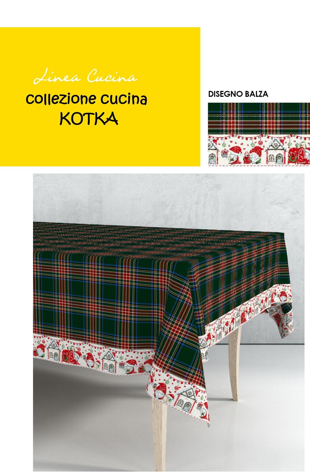 CENTROTAVOLA KOTKA  85X85 Tellini S.r.l. Ingrosso Abbigliamento