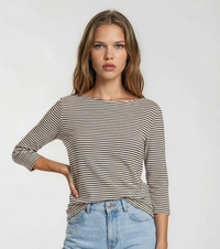 TSHIRT DONNA 3/4M 100RIGATO Tellini S.r.l. Ingrosso Abbigliamento