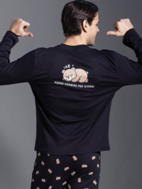 PIGIAMA UOMO M/L 116099M Tellini S.r.l. Ingrosso Abbigliamento