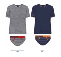 COMPLETO INTIMO UOMO B211699 Tellini S.r.l. Ingrosso Abbigliamento