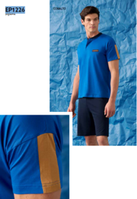PIGIAMA UOMO M/M EP1226 Tellini S.r.l. Ingrosso Abbigliamento