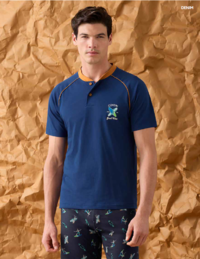 PIGIAMA UOMO M/M EP1230 Tellini S.r.l. Ingrosso Abbigliamento