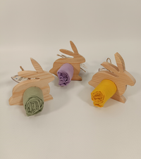 TOVAGLIOLO CONIGLIO +PORTATOVAGLIOLO Tellini S.r.l. Ingrosso Abbigliamento