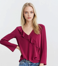 CAMICIA DONNA M/L P13740 Tellini S.R.L. Großhandelskleidung