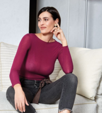 MAGLIA DONNA M/L 1412 CASHMERE Tellini S.r.l. Ingrosso Abbigliamento