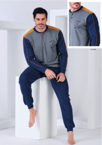 PIGIAMA SERAFINO UOMO M/L 141900 Tellini S.R.L. Großhandelskleidung
