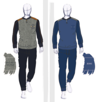 PIGIAMA SERAFINO UOMO M/L 141900 Tellini S.R.L. Großhandelskleidung