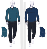 PIGIAMA SERAFINO UOMO M/L 141903 Tellini S.R.L. Großhandelskleidung