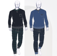 PIGIAMA SERAFINO UOMO M/L 141974 Tellini S.R.L. Veleprodajna odjeća