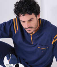 PIGIAMA SERAFINO UOMO M/L 142024 Tellini S.r.l. Ingrosso Abbigliamento