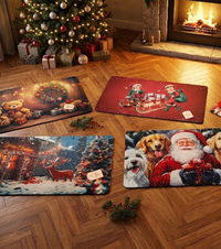ZERBINO CHRISTMAS DIGITALE 45X75 Tellini S.r.l. Ingrosso Abbigliamento