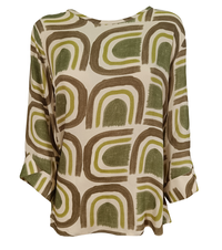 CAMICIA DONNA 3/4M 150288 Tellini S.r.l. Ingrosso Abbigliamento