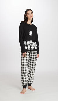 PIGIAMA SERAFINO DONNA M/L 15756 Tellini S.r.l. Ingrosso Abbigliamento