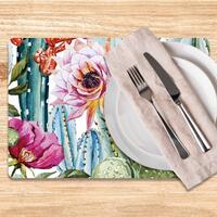 SET TOVAGLIETTA 4PZ CACTUS LIBERTY 30X45 Tellini S.r.l. Ingrosso Abbigliamento