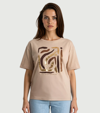 T-SHIRT DONNA M/M 26166 Tellini S.r.l. Ingrosso Abbigliamento