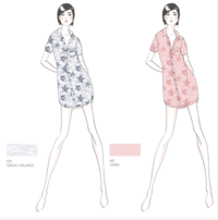 CAMICIA NOTTE DONNA M/M B2DD20260 Tellini S.r.l. Ingrosso Abbigliamento