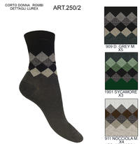 KURZE DAMENSOCKEN 250/2 Tellini S.R.L. Großhandelskleidung