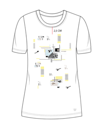 TSHIRT DONNA M/M FM2507 Tellini S.r.l. Ingrosso Abbigliamento