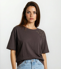 T-SHIRT DONNA M/M 26105 Tellini S.r.l. Ingrosso Abbigliamento