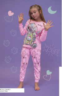 PIGIAMA BAMBINA M/L DY50C2675 Tellini S.R.L. Großhandelskleidung